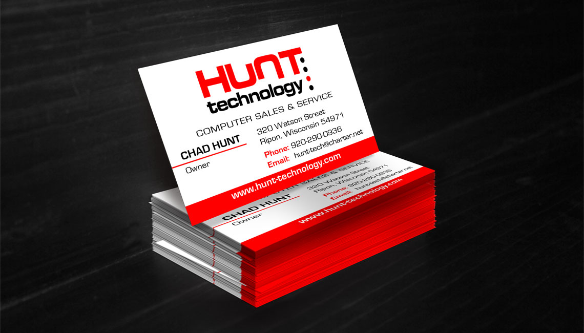 Hunt Technology Business Cards